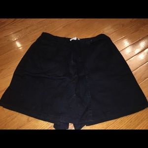 NWOT Black Skort high sierra Size 8.